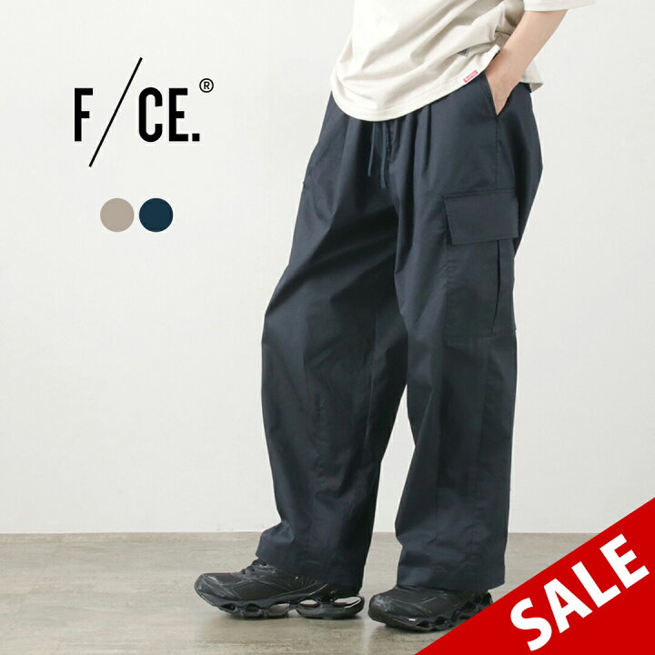 F/CE エフシーイー ルーズフィットカーゴパンツ ブラック M - wear  