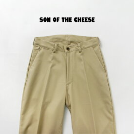 【スーパーSALE限定クーポン対象】SON OF THE CHEESE（サノバチーズ） チノスラックス / メンズ ボトムス チノパンワイド Chino Slacks