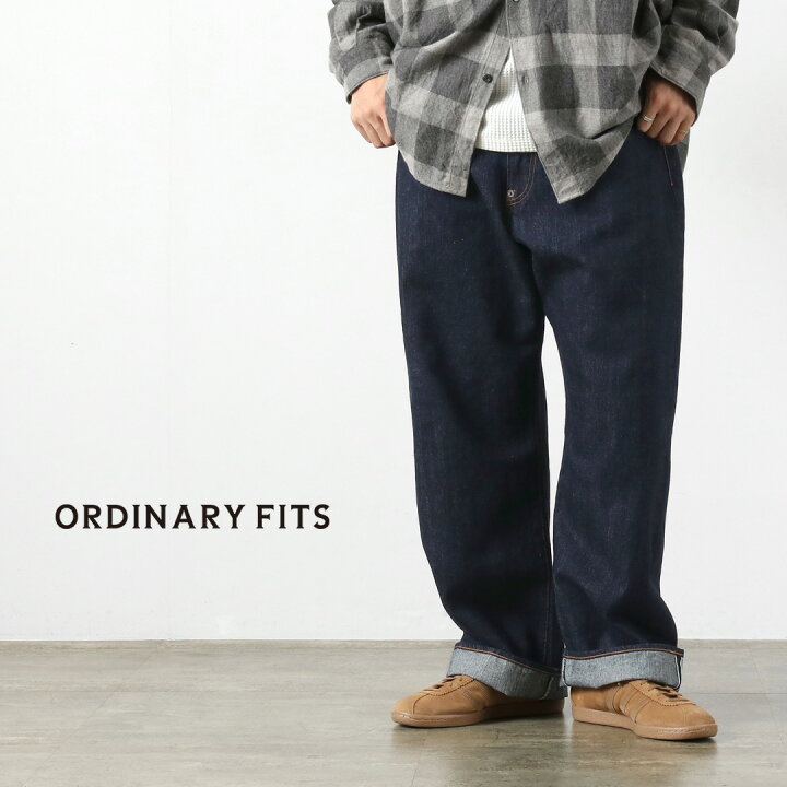 楽天市場】ORDINARY FITS（オーディナリーフィッツ） ワイドデニム 