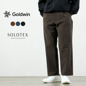 GOLDWIN（ゴールドウィン） ワンタック テーパード ライトパンツ ソロテックス2WAYストレッチタフタ / メンズ 撥水 ストレッチ 軽量 薄手