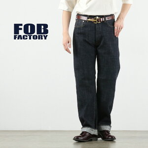 FOB FACTORY�iFOB�t�@�N�g���[�j F143 �Z���r�b�` �X�g���[�g 5�|�P�b�g�f�j�� ���{�� / �W�[���Y �����Y