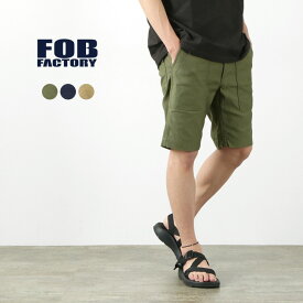 FOB FACTORY（FOBファクトリー） F4170 ベイカーショーツ / ベーカー / ショートパンツ / ハーフパンツ / メンズ 日本製 / BAKER SHORTS
