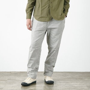 �y50��OFF�zFOB FACTORY�iFOB�t�@�N�g���[�j F0513 �R�b�g�����l�� �_�u���E�F�[�u �V�����u���[ �p���c / ���l�� / �X���b�N�X / �e�[�p�[�h / �����Y / ���{�� / C/L DOUBLE WEAVE CHAMBRAY PANTS�y�Z�[���z