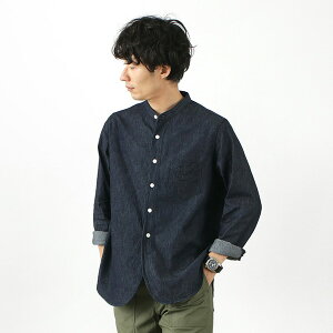 y10OFFN[|ΏہzFOB FACTORYiFOBt@Ng[j F3470 fj ohJ[ Vc / Y /  / n /  / LC i / Rbg CgIX  / { / DENIM BAND COLLAR 