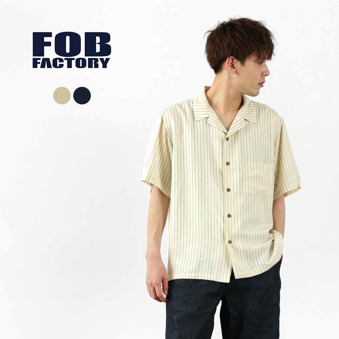 楽天市場】FOB FACTORY（FOBファクトリー） F3479 インディゴ アロハ 