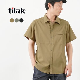POUTNIK BY TILAK（ポートニック バイ ティラック） ナイトシャツ / メンズ トップス カジュアル 半袖 無地 Knight Shirts S/S