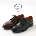 【ポイント10倍！7/14 01:59まで】WHEEL ROBE（ウィールローブ） ヘビーステッチング モックトゥレザーシューズ / Uチップ / メンズ / 日本製 / HEAVY STITCHING MOC TOE / #15078 / WIDTH :D