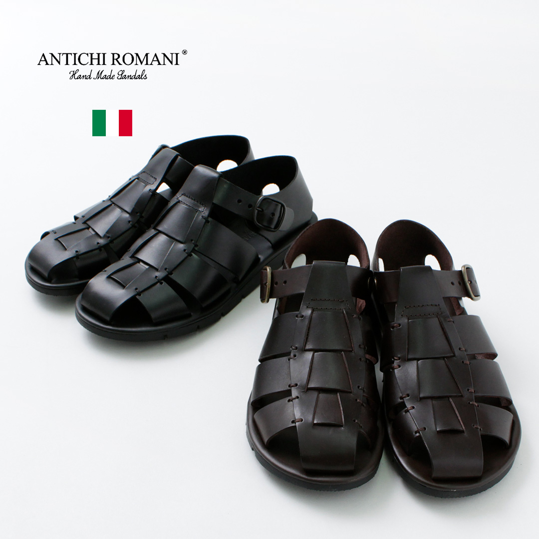 売れ済店舗 イタリア製 ichiani サンダル グルカサンダル 革靴