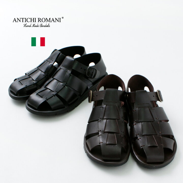 楽天市場】ANTICHI ROMANI（アンティーキロマーニ） レザー グルカ 