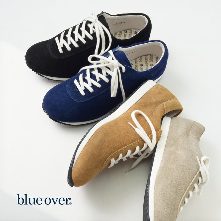 楽天市場】BLUEOVER (ブルーオーバー） スエード スニーカー 