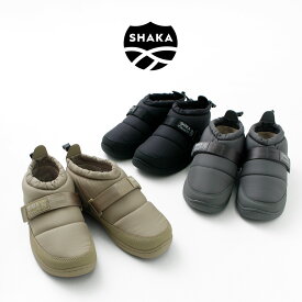 【30％OFF】SHAKA（シャカ） シュラフ キャンプ モック ウインターシューズ メンズ レディース ユニセックス アウトドア 高機能 断熱 撥水 防寒 透湿 中綿【セール】