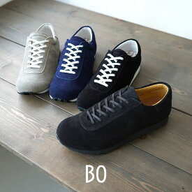 BLUEOVER（ブルーオーバー） マイキー スエードスニーカー 2025年モデル / メンズ レザー シューズ ベロアスウェード ローカット 日本製 MIKEY / sumt