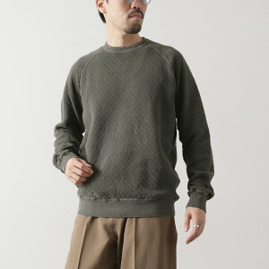 GOOD ON�i�O�b�h�I���j �L���g �����O�X���[�u ���O���� �N���[�l�b�N�V���c ���d�q / �����Y �X�E�F�b�g ���� ����T ���n �s�O�����g�_�C ���{�� QUILT L/S RAGLAN CREW NECK SHIRTS -KODENSHI- GOBW2402