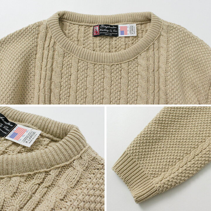 楽天市場】【20％OFFクーポン対象！】BINGHAMTON KNITTING COMPANY 