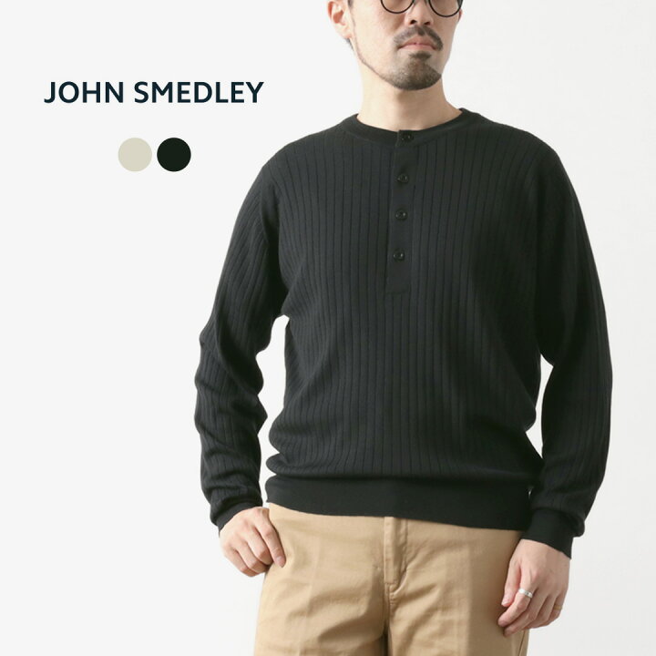 楽天市場】JOHN SMEDLEY（ジョンスメドレー）A4713 30G ヘンリーネック 