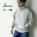 【10％OFFクーポン対象】GOHEMP（ゴーヘンプ） ヘンプ ショール フーディー / メンズ パーカー スウェット 裏起毛