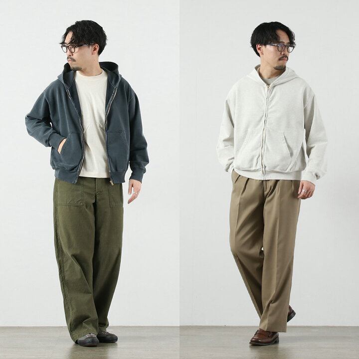 楽天市場】REMI RELIEF（レミレリーフ） SP加工裏毛ZIPパーカー New 