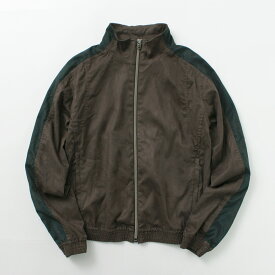【30％OFF】FNOR（エフノア） ベルベティ トラックジャケット / メンズ レディース ブルゾン ジップアップ ジャージ 伸縮 日本製【セール】