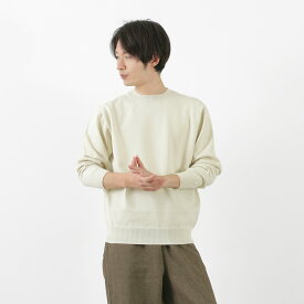 YONETOMI NEW BASIC（ヨネトミニューベーシック） リジッド カシミア ニット プルオーバー セーター カシミヤ クルーネック メンズ レディース 日本製 RIGID CASHMERE KNIT P/O