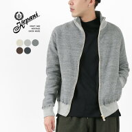 KEPANI（ケパニ） グレート スモーキー ラフィー裏起毛 スタンドネック スウェットジャケット / メンズ …