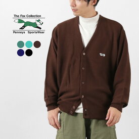 【20％OFF】THE FOX（ザ フォックス） フォックス カーディガン / メンズ レディース 長袖 羽織 無地 ぺニーズ V cardigan【セール】