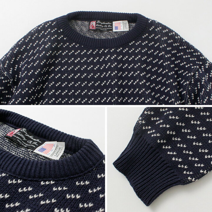 楽天市場】BINGHAMTON KNITTING COMPANY（ビンガムトンニッティング 