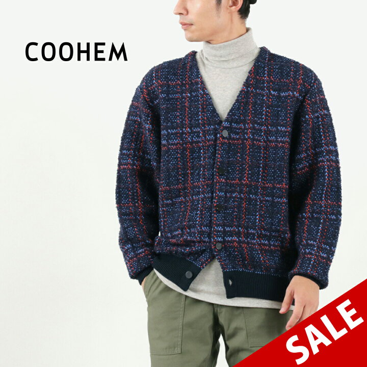楽天市場】【30％OFF】COOHEM（コーヘン） チェック ツイード  