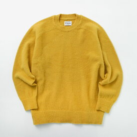 【20％OFF】YONETOMI NEW BASIC（ヨネトミニューベーシック） サークルニット プルオーバー / ウール トップス ニット メンズ レディース 日本製 Circle Knit P/O【セール】
