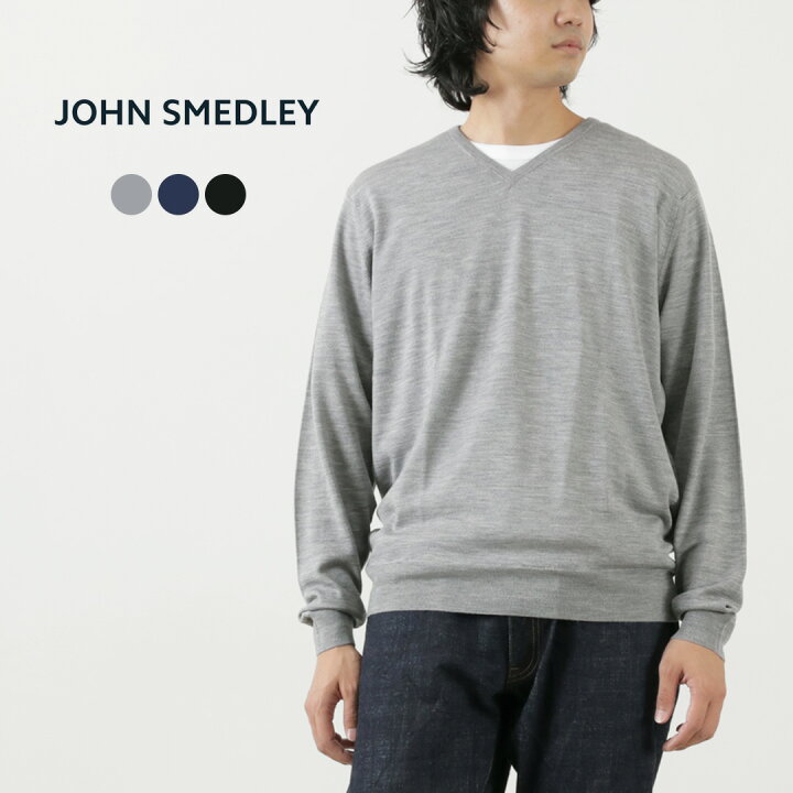 楽天市場】JOHN SMEDLEY（ジョンスメドレー） メリノウール 30ゲージ V 