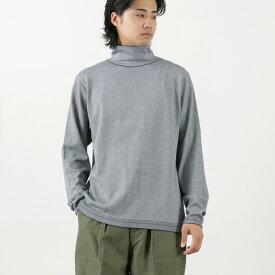 FUJITO（フジト） タートルネックニット / ハイネック 綿 コットン 長袖 メンズ 日本製 Turtle Neck Knit