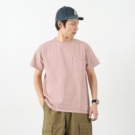 【期間限定50％OFF】GOODWEAR（グッドウェア）カラー別注 ポケット Tシャツ 半袖 / メンズ レディース / トップス シンプル / クルーネック / 無地 / ヘビーオンス 厚手 / アメリカ製 / GW040090 / S/S POCKET TEE【セール】 / es1 / pl5