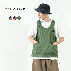 【30％OFF】CAL O LINE（キャルオーライン） リバーシブル ユーティリティ タンクトップ / メンズ / ノースリーブ / ポケット / コットン 綿 / 日本製 / CL221-045 / REVERSIBLE UTILITY TANK-TOP【セール】