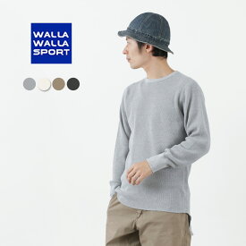 【30％OFF】WALLA WALLA SPORT（ワラワラスポーツ） ロングテール サーマル クルー メンズ レディース ユニセックス ロンT トレーナー 長袖 LONG TAIL THERMAL CREW【セール】