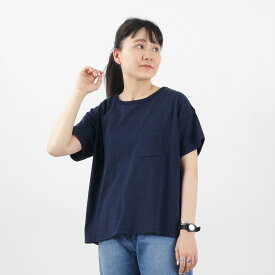 GOHEMP（ゴーヘンプ） ワイド ポケット Tシャツ / メンズ レディース ユニセックス トップス 半袖 無地 WIDE PK TEE