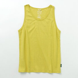 GOHEMP（ゴーヘンプ） ファインデイ タンクトップ / メンズ インナー 下着 肌着 ヘンプ コットン 無地 FINE DAY TANKTOP