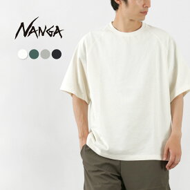 NANGA（ナンガ） エコ ハイブリッド ラグランスリーブ オーバーサイズ Tシャツ / メンズ トップス 半袖 ECO HYBRID RAGLAN SLEEVE OVERSIZED TEE