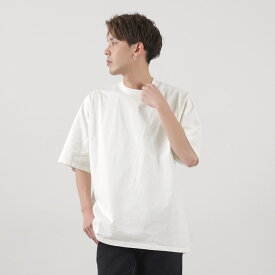 FUJITO（フジト） ハーフスリーブ Tシャツ / メンズ 半袖 ビッグシルエット コットン 綿 無地 H/S T-Shirt