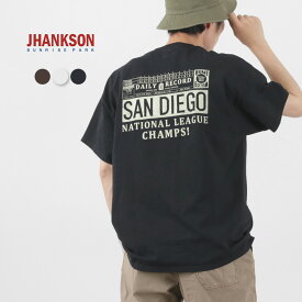 JHANKSON（ジャンクソン） サンディエゴ チャンプス ショートスリーブ Tシャツ / メンズ レディース ユニセックス 半袖 プリント アメカジ 綿100％ コットン