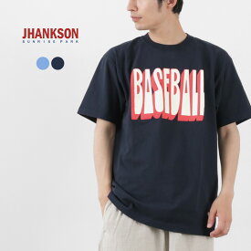 JHANKSON（ジャンクソン） BASE BALL ショートスリーブ Tシャツ / メンズ レディース ユニセックス 半袖 プリント アメカジ 綿100％ コットン / pl2