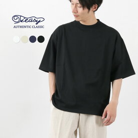 TIEASY（ティージー） サマーニット ビッグTee / メンズ レディース ユニセックス トップス 半袖 ゆったり 無地 綿 日本製