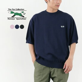 THE FOX（ザ フォックス） フォックス ニット クルーTシャツ / メンズ レディース ユニセックス トップス 半袖 THE FOX knit ss crew