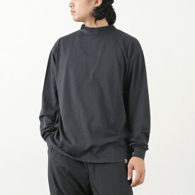 RAG（ラグ） 37.5テクノロジー サーモレギュレーション モックネック Tシャツ / 適温調整 メンズ ロンT 長袖 日本製