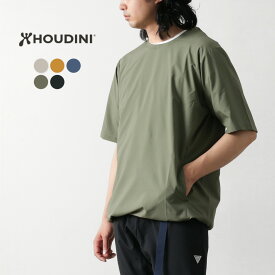 【スーパーSALE限定クーポン対象】HOUDINI（フーディニ） ウェザー Tee / メンズ レディース トップス Tシャツ 半袖 無地 軽量 撥水 アウトドア Weather Tee