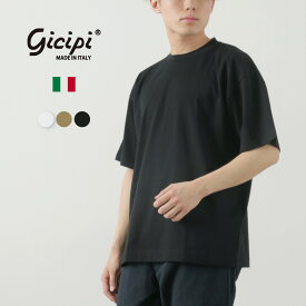 GICIPI（ジチピ） グラーンキオ クルーネック リラックスフィット Tシャツ / メンズ トップス クルーネック 半袖 無地 綿 コットン イタリア製 GRANCHIO