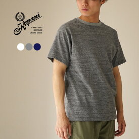 KEPANI（ケパニ） フリーダムスリーブ Tシャツ ラフィー天竺 / メンズ 半袖 無地 日本製 Freedom Sleeve Tee