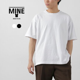 MINE（マイン） ショートスリーブ クルーTシャツ / メンズ トップス 半袖 無地 アメリカ製 SS/White Label MADE IN USA