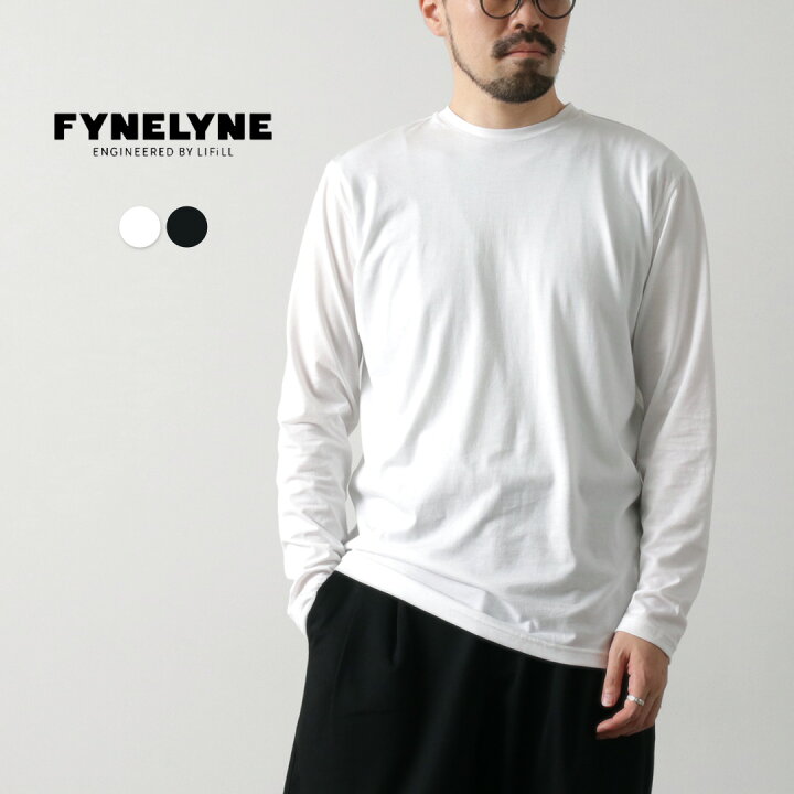 楽天市場】FYNELYNE ENGINEERED BY LIFILL コットニー ロングスリーブ 