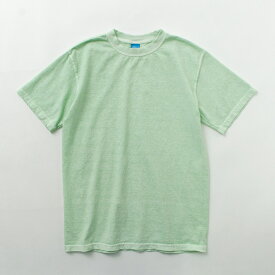 GOOD ON（グッドオン） カラー別注 ショートスリーブ クルーネック Tシャツ / 半袖 無地 ピグメントダイ USAコットン 綿 メンズ レディース ユニセックス カジュアル 日本製 GOST-701 SS CREW TEE