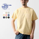 GOOD ON（グッドオン） カラー別注 ショートスリーブ ラグランヘビー ポケット Tシャツ / メンズ 半袖 無地 ピグメントダイ 9オンス アメリカ製生地 日本製 GOST1101 S/S HVY RAGLAN POCKET TEE