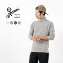 【10％OFFクーポン対象】KEPANI（ケパニ） ラフィー スパン フライス ロングスリーブ Tシャツ / タートルネック / 長袖 無地 / ストレッチ / メンズ / 日本製